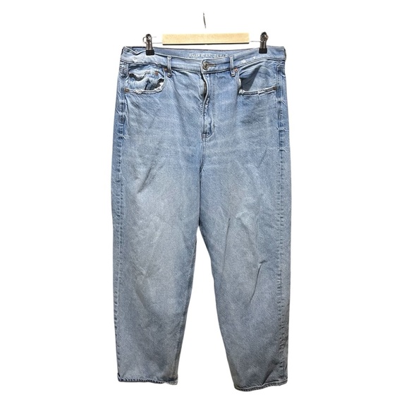 American Eagle Outfitters Denim - American Eagle Outfitters Light Blue Baggy Jeans